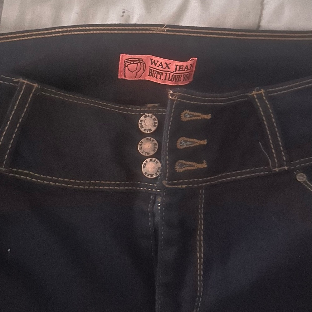 Wax Corset Jeans Butt Lifting